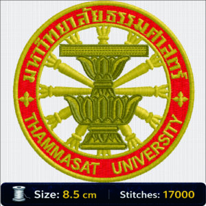 ลายปักตรามหาวิทยาลัยธรรมศาสตร์ Thammasat University